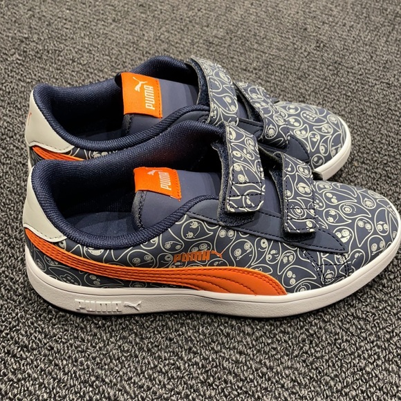 PUMA 🔥👟Smash v2 Monster Family Little Kids' Shoes - Picture 3 of 6